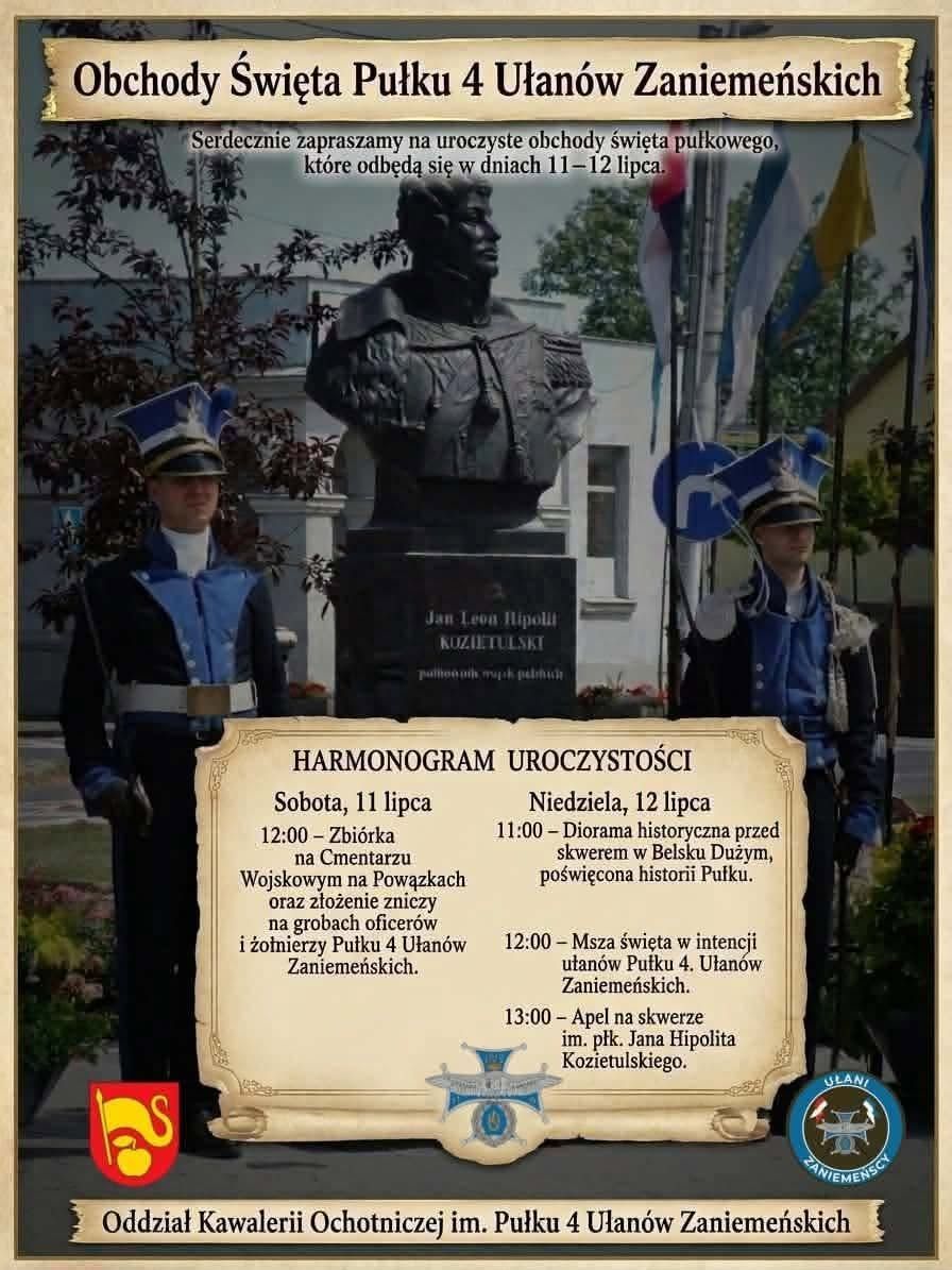 W niedzielę 12 lipca...